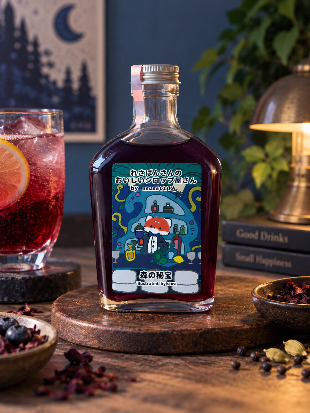 【在庫限り】れさぱんさんのおいしいシロップ屋さん 森の秘宝